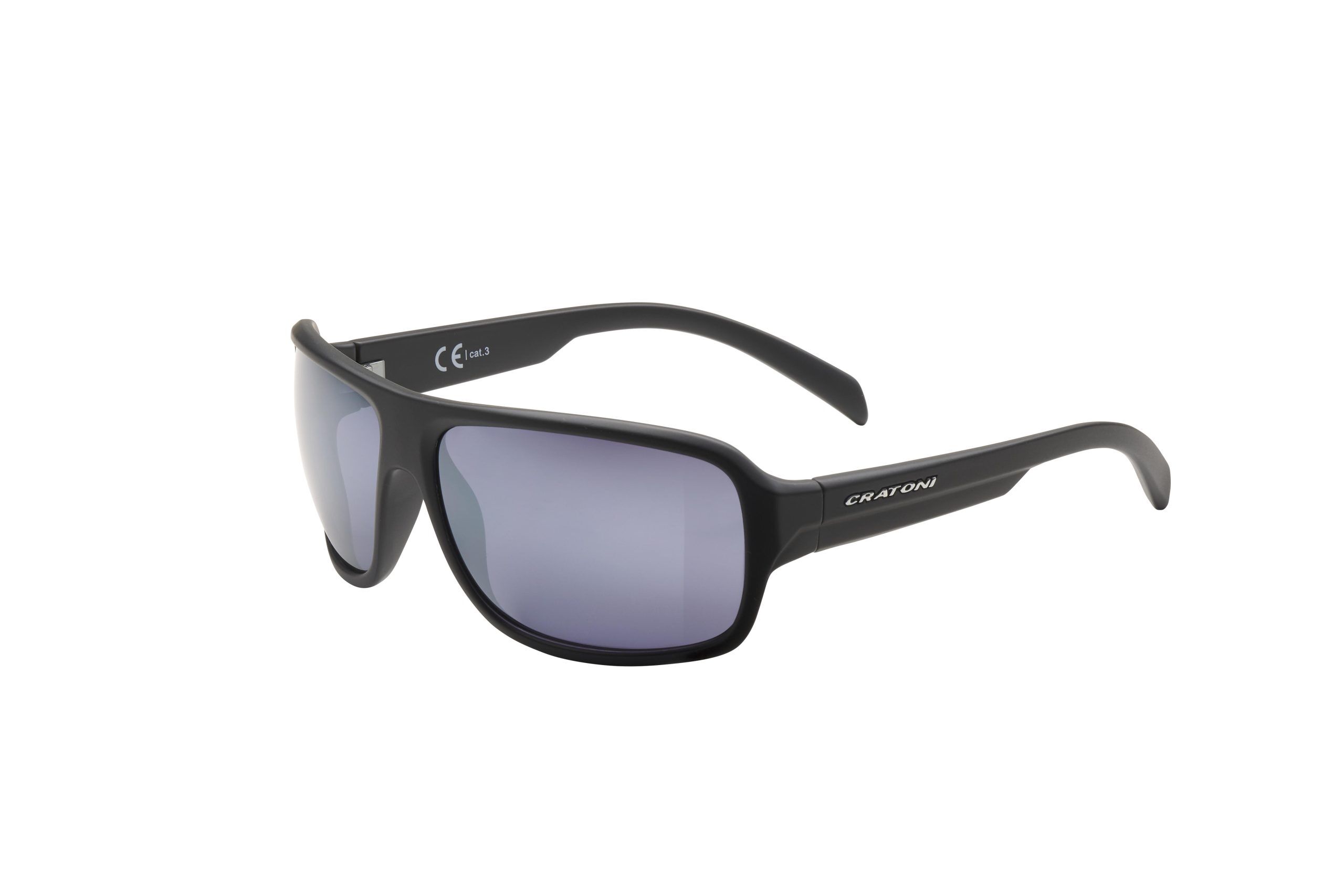 Cratoni C-ICE Color+Lifestyle black matt grey blue w/ silver mirror